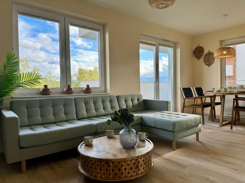 Posedenie v ubytovaní Apartament Cobena