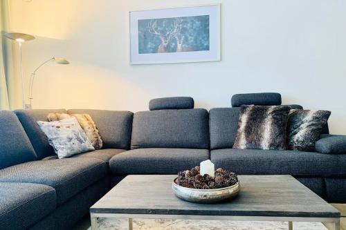 Zona de estar de La Suite Swiss Alps
