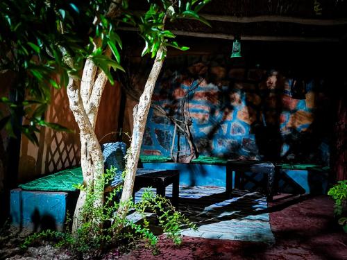 Ein Garten an der Unterkunft Riad Dar Zaouia