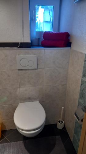Koupelna v ubytování Casa Rustica