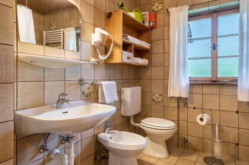 Ένα μπάνιο στο Ronacherhof Apt Ringelblume