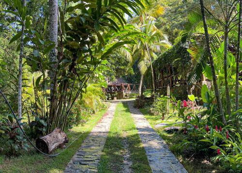 Un jardín fuera de EcoHotel Inka Minka Spa & Wellness
