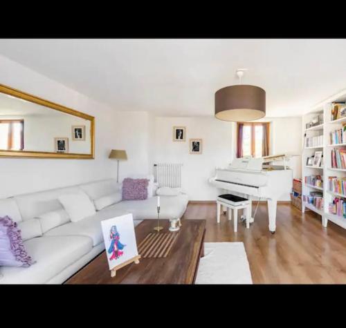 Maison d artiste et de charme avec vue sur lac Leman et montagnes proche Geneve