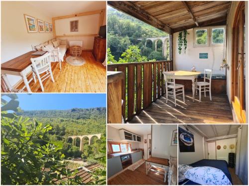 Balcó o terrassa a Gîte Le Chalet