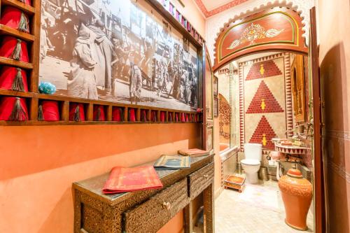 Un lugar para sentarse en Riad Hikaya