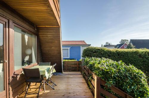 Balkoni atau teres di Ferienhaus Kron