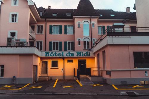 Budova, kde se hotel nachází