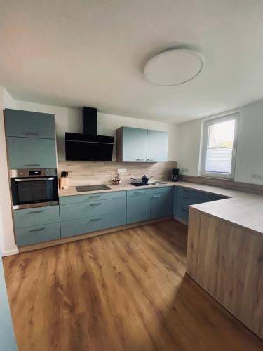 Η κουζίνα ή μικρή κουζίνα στο Ferienhaus Bleckhausen