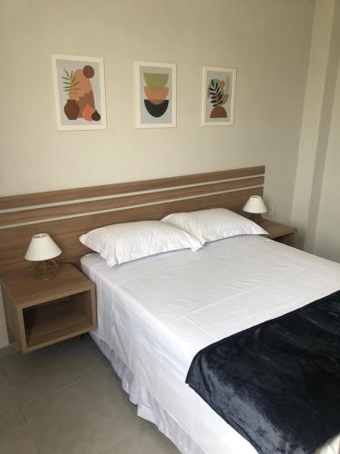 Hotel Penedo Innにあるベッド