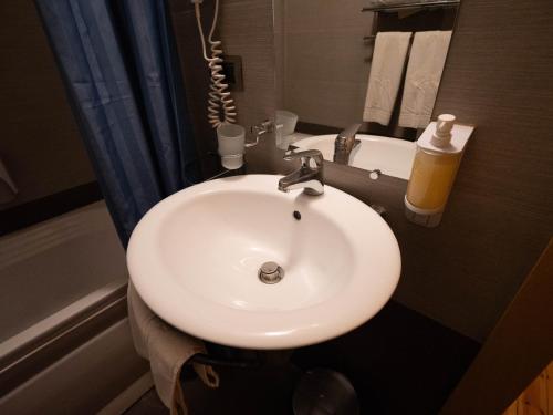 Koupelna v ubytování Natyral Razma Resort