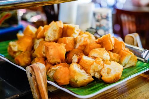 Eten bij of ergens in de buurt van het resort

