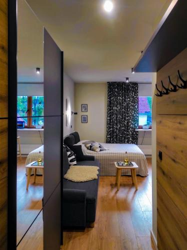 Гостиная зона в Apartman SPEEDY Gondola
