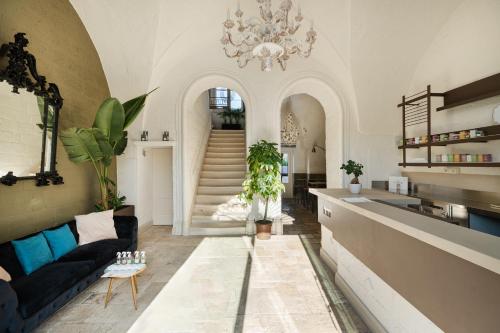 Posezení v ubytování AL PALAZZO La Dimora by Apulia Hospitality