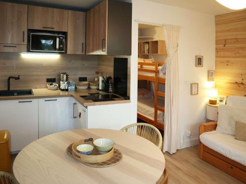 Les Orres 1650: Studio confort 4 pers, navette, lave-linge - FR-1-322-516