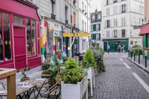 Photo de la galerie de l'établissement Amélie Poulain studio in heart of Montmartre, à Paris