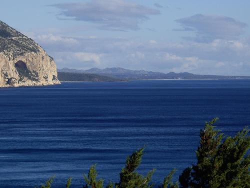 a view of a large body of water at B&B Valverde in Dorgali