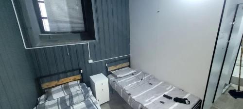 Koupelna v ubytování Kiev hostel
