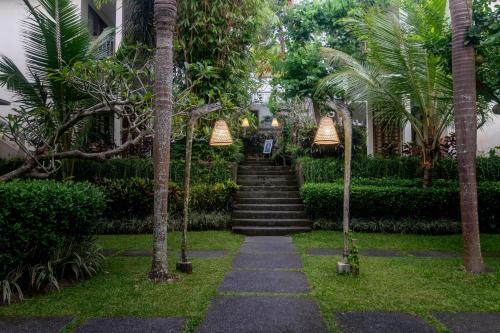 Zahrada ubytování Pertiwi Bisma Ubud