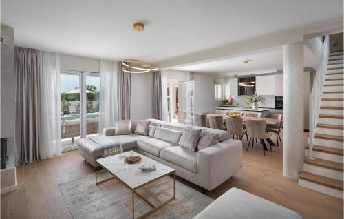 Χώρος καθιστικού στο Villa Simona Residence
