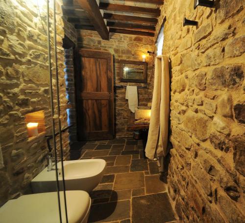 A bathroom at Il Capuccio