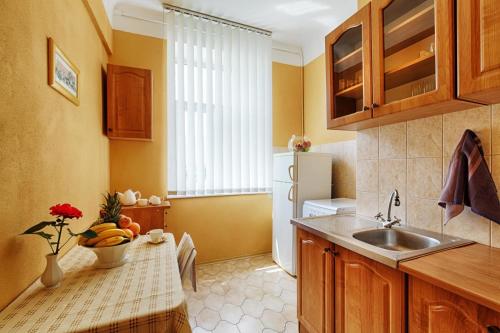 A kitchen or kitchenette at Boutique Apart-Hotel Sherborne