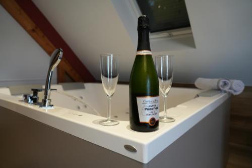 Ποτά στο Gite Spa L'Atelier Emile - Spa Privatif - 5 min COLMAR