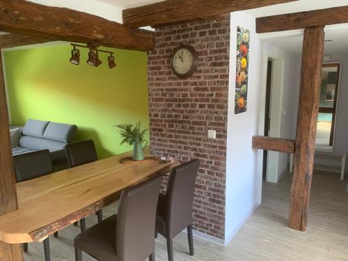 Posezení v ubytování Ferienwohnung Am Graben