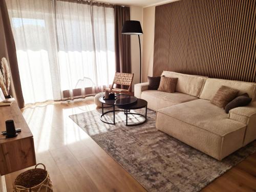 Χώρος καθιστικού στο STAYTONA Klima Balkon 2-Arbeitsplätze nahe FFM