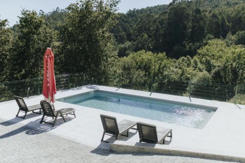 Πισίνα στο ή κοντά στο Quinta do Rabelo
