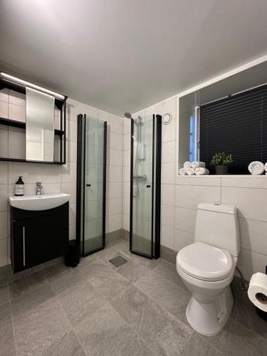 ห้องน้ำของ A Place To Stay Stavanger, apartment 1