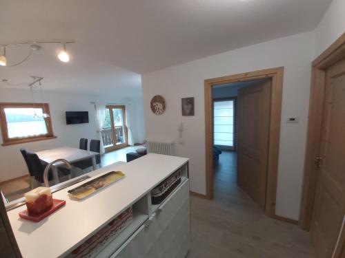 Η κουζίνα ή μικρή κουζίνα στο Bormio suite apartment, terme e sci a 5 min. di auto