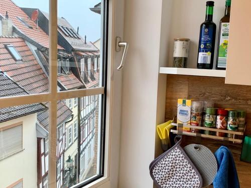 Balkoni atau teres di Heimat - Schönes Apartment in der Altstadt l 47 qm l Netflix l WLAN