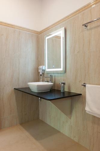 Un baño de Chalets Cote Mer