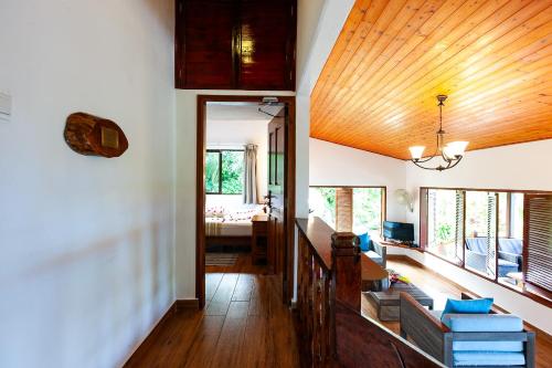 Zona de estar de Chalets Cote Mer