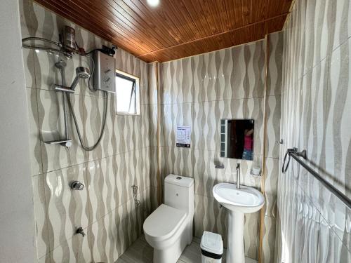 Koupelna v ubytování Mahajab Homestay SIARGAO
