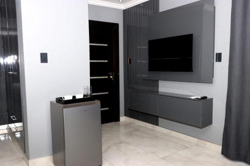 TV a/nebo společenská místnost v ubytování The Residence Villa
