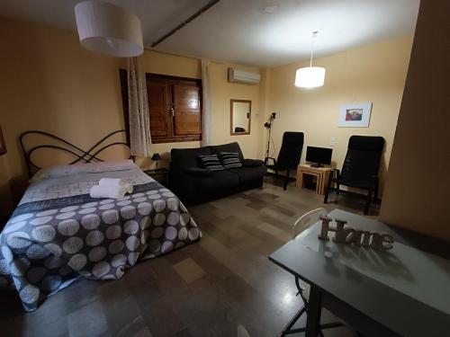 Posedenie v ubytovaní Céntrico estudio en Granada