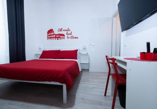 Cama o camas de una habitación en B&B Easy Apartment