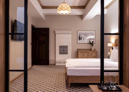 Letto o letti in una camera di Aparthotel Cristina