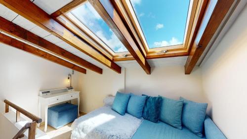 Гостиная зона в Parnassos Chalets