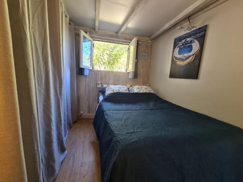 Llit o llits en una habitació de Gîte Le Chalet