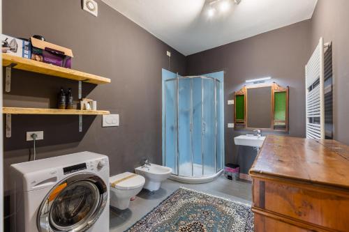 Ein Badezimmer in der Unterkunft B&B Corte del Mincio