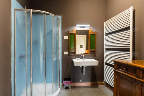 Ein Badezimmer in der Unterkunft B&B Corte del Mincio