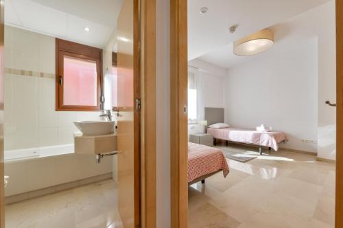 Phòng tắm tại Apartment Harmony