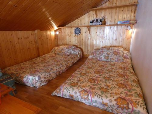 Postel nebo postele na pokoji v ubytování Appartement pied des pistes, 6 personnes, 2 chambres, 1 mezzanine - CHAM02