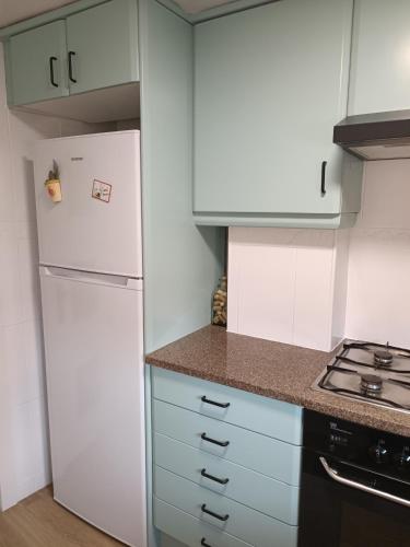 Kuchyň nebo kuchyňský kout v ubytování Apartament Turístic Campdevànol