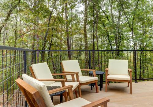 Balcone o terrazza di Starlight Haven Hot Springs