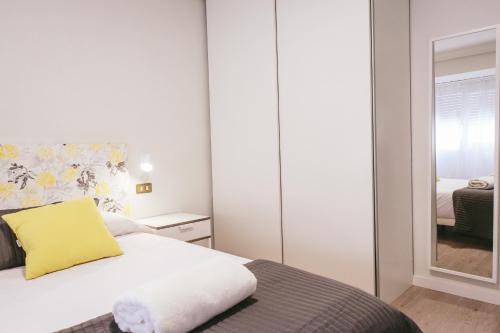 The Lucky Flats - Belando Quintana tesisinde bir odada yatak veya yataklar