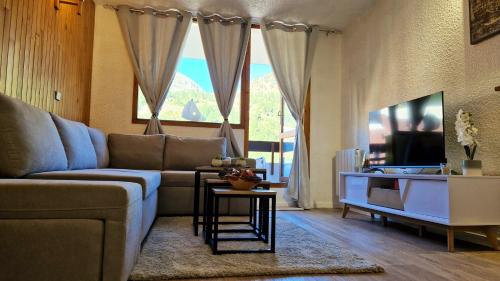 Studio avec vue imprenable sur la montagne à Isola, 25 m².