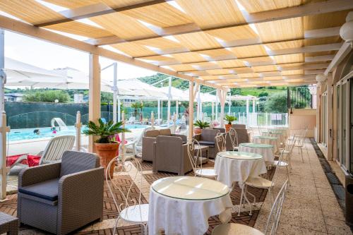 Posezení v ubytování Hotel Villa Elena